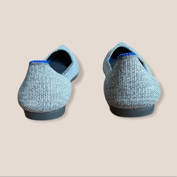 Rothy’s Retired The Point Taupe Heather Grey 6 - Picture 3 of 7